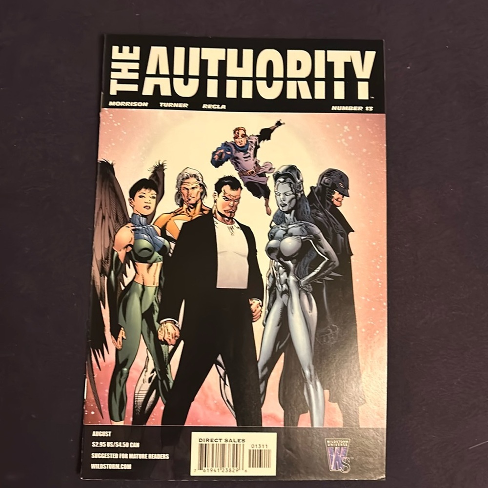 Comic book single issue wild storm the authority # 13 excellent condition
